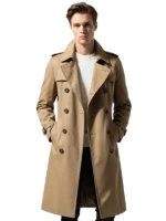 Cotton trench coat