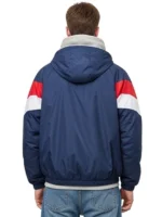 Hooded windbreaker