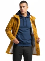 Men’s outerwear for rainy weather