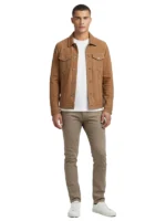 Men's stylish suede jackets