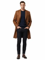 Stylish wool coat