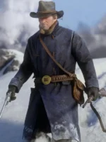 Arthur Morgan Blue Duster Coat
