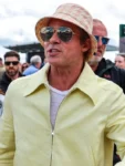 Brad Pitt F1 2025 Yellow Corduroy Jacket – Premium Quality Movie Style