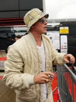 Brad Pitt Formula 1 style jacket