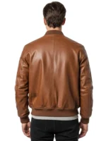 Brown Leather Motorcycle Jacket