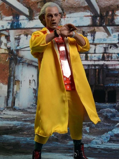 Doc Brown Yellow Coat