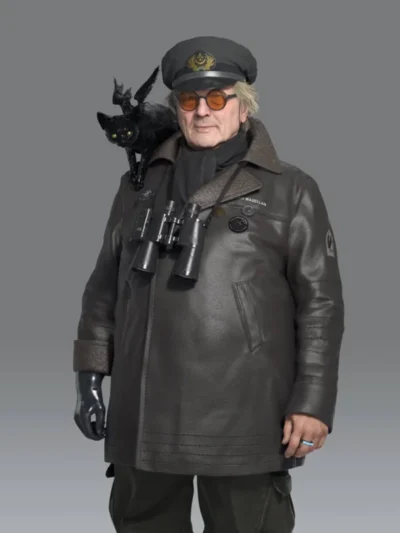 George Miller Tarman Leather Coat
