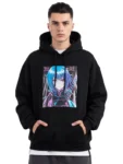 Graphi Shade Graphic Print Hoodie Black – Bold Style, Ultimate Comfort