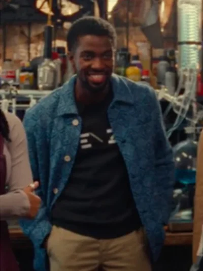 Ironheart 2025 Matthew Elam Blue Shirt Jacket