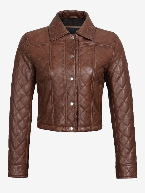 Knight Brown Leather Jacket