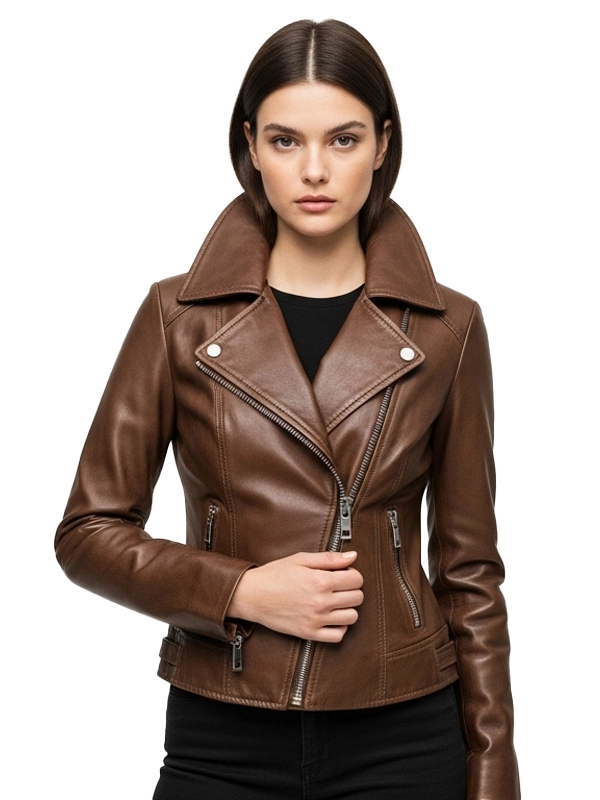 Legend Brown Leather Jacket
