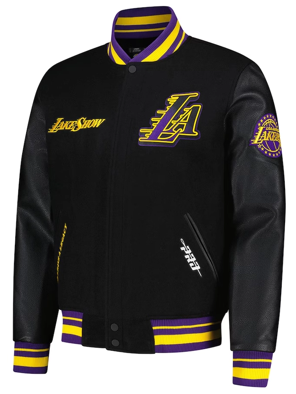 Los Angeles Lakers Pro Standard Wool Varsity Jacket