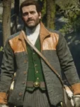 Red Dead Redemption 2 Wool Gray Jacket
