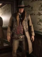 Red Dead Redemption II Montana Shearling Coat