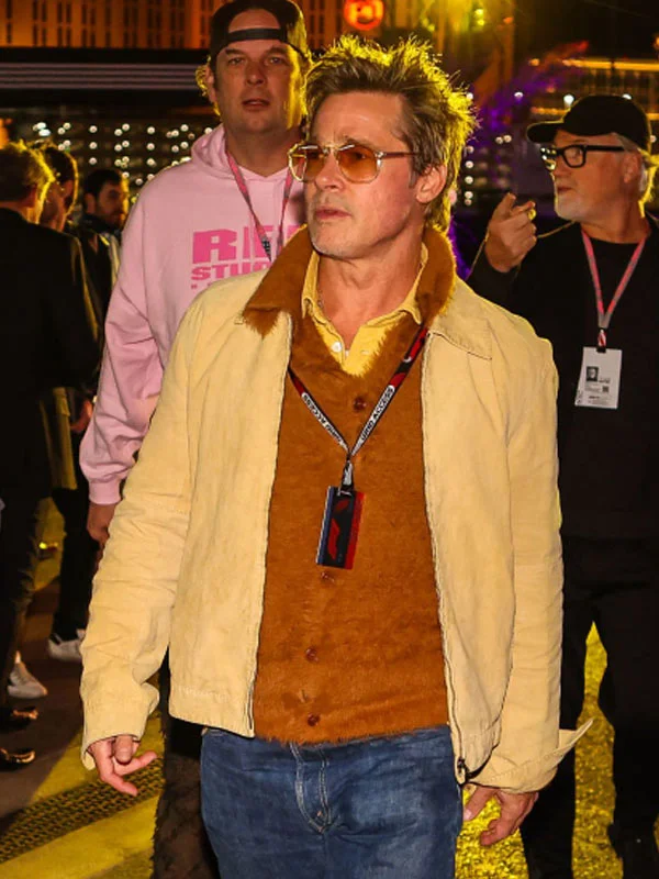 Sonny Hayes F1 Brad Pitt Jacket