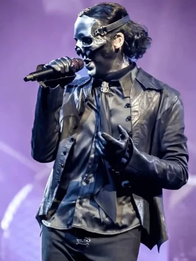 Tobias Forge leather jacket