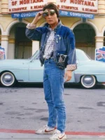 Vintage denim jacket cosplay
