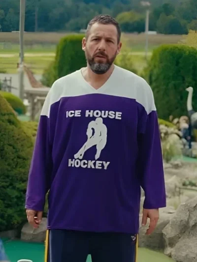 Adam Sandler Happy Gilmore 2 Purple Jersey