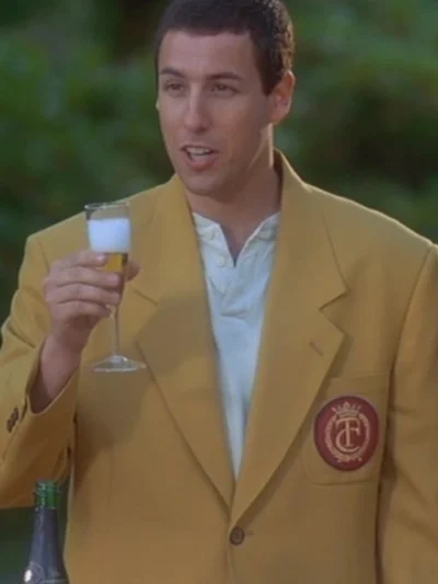 Adam Sandler Happy Gilmore 2 Yellow Blazer