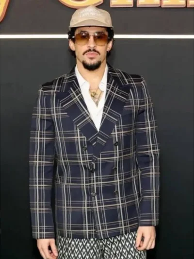 Bad Bunny Happy Gilmore 2 NYC Premiere Blazer