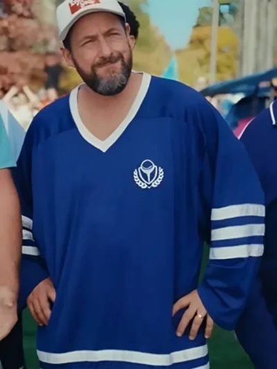 Happy Gilmore 2 Adam Sandler Blue Jersey