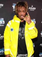 Juice Wrld Yellow Puffer Jacket