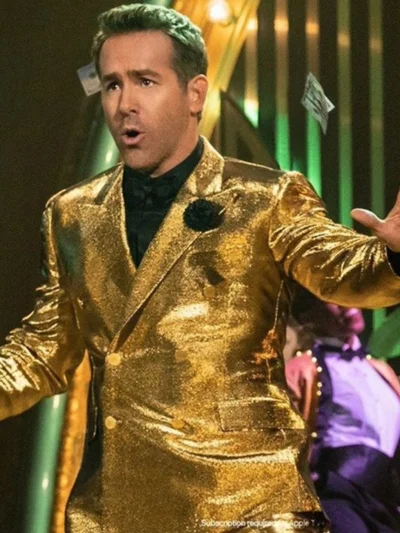 Ryan Reynolds Golden Suit