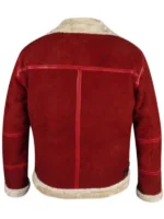 Ryan Reynolds Spirited shearling jacket