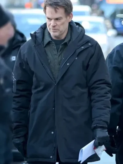 Dexter Morgan Black Hooded Jacket