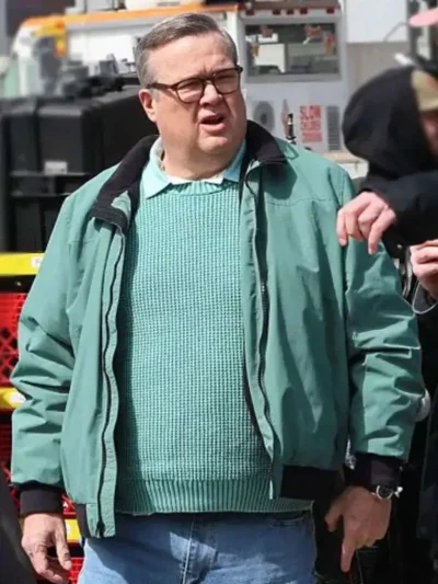 Eric Stonestreet Dexter Resurrection Green Cotton Jacket