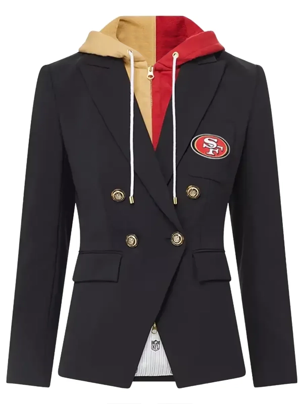 San Francisco 49ers Veronica Beard Dickey Jacket