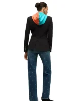 Veronica Beard black NFL dickey jacket