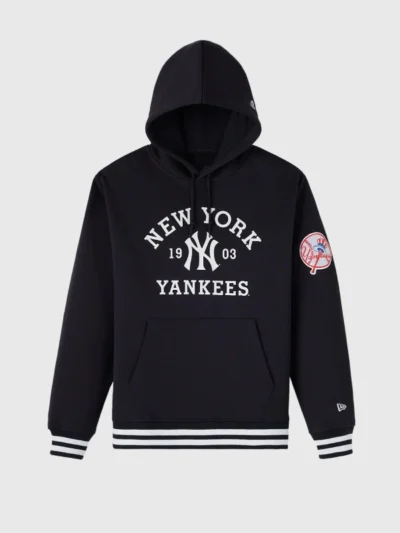 ovo x new era x yankees hoodie black